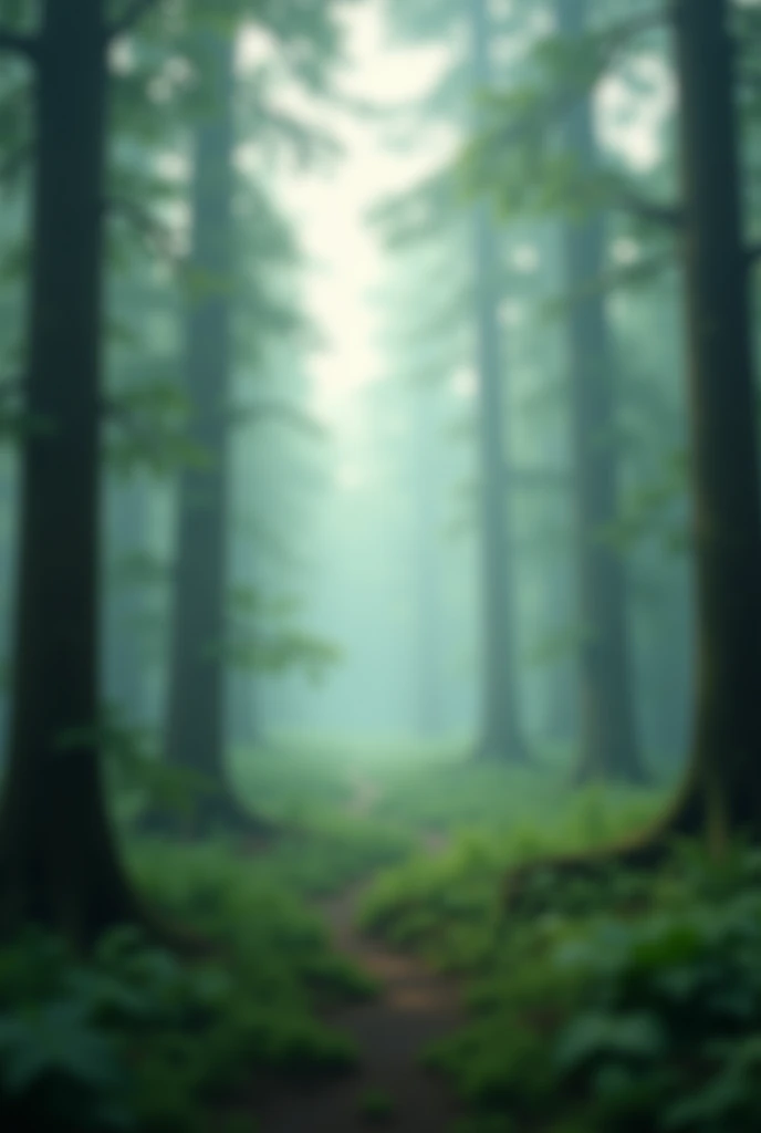 Buat background hutan blur
