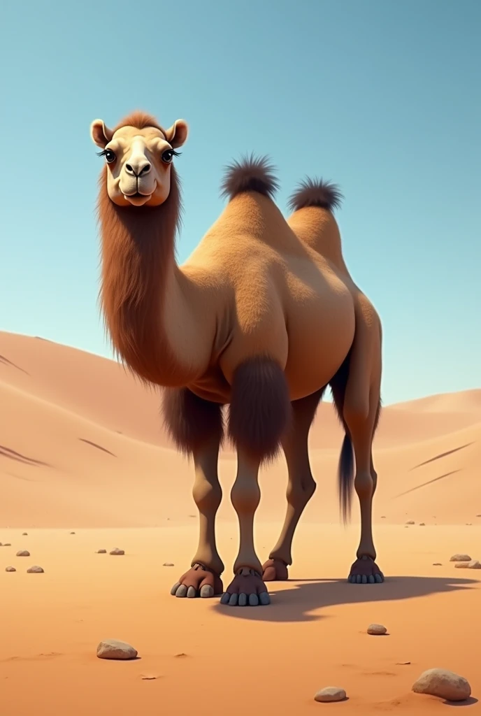 A cool looking camel