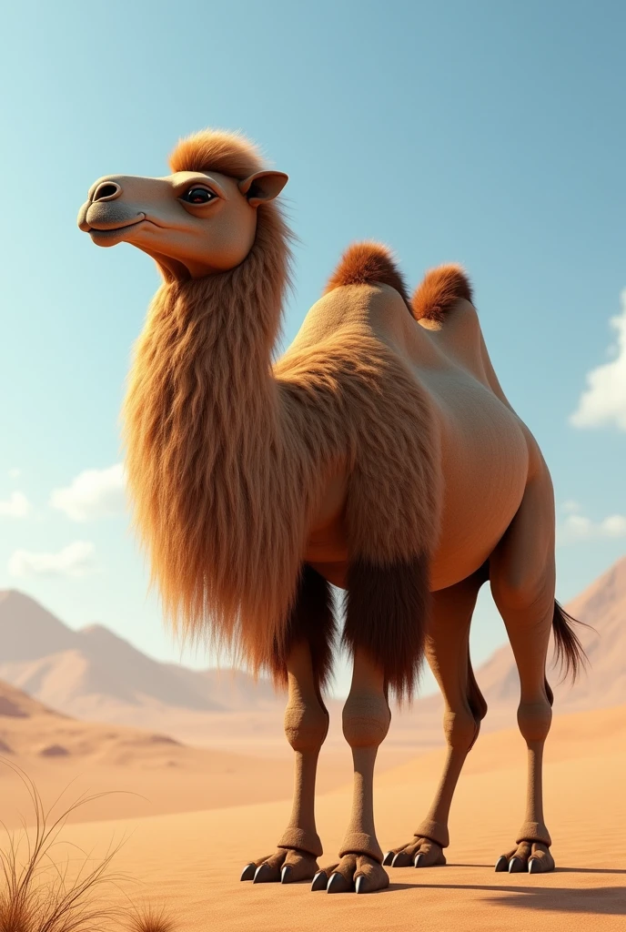 A cool looking camel