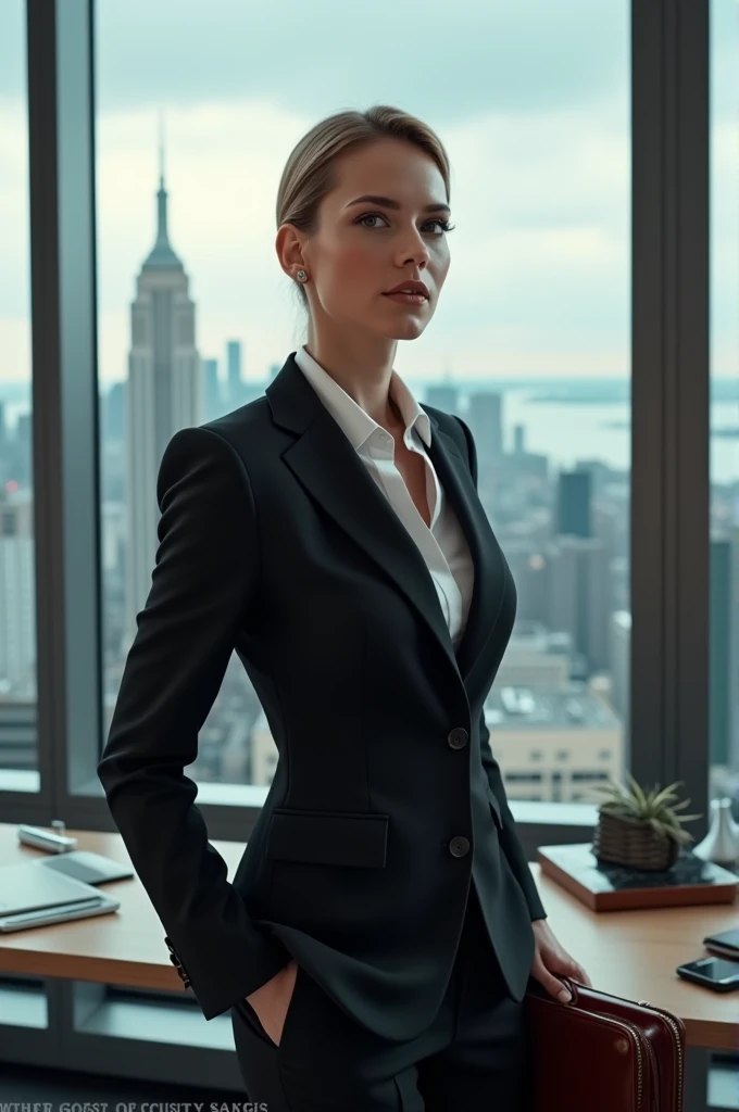 A super successful business woman
