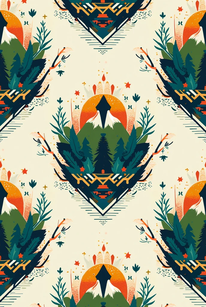 Logo pattern with KOMUNITI PENDAKI MALAYSIA