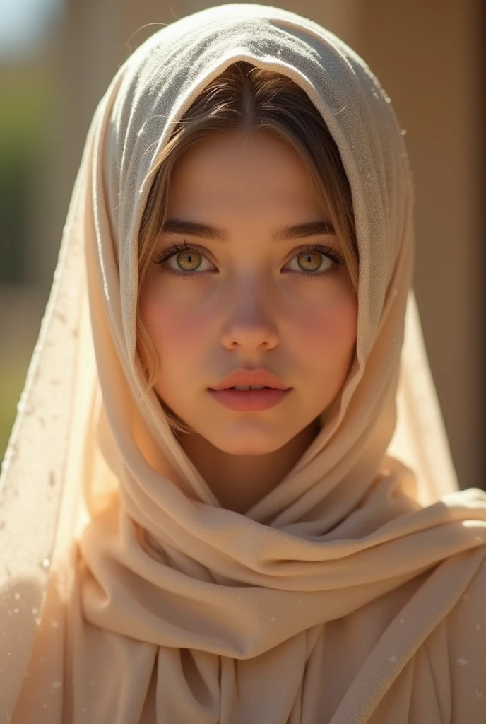 Beautiful girl with hizab