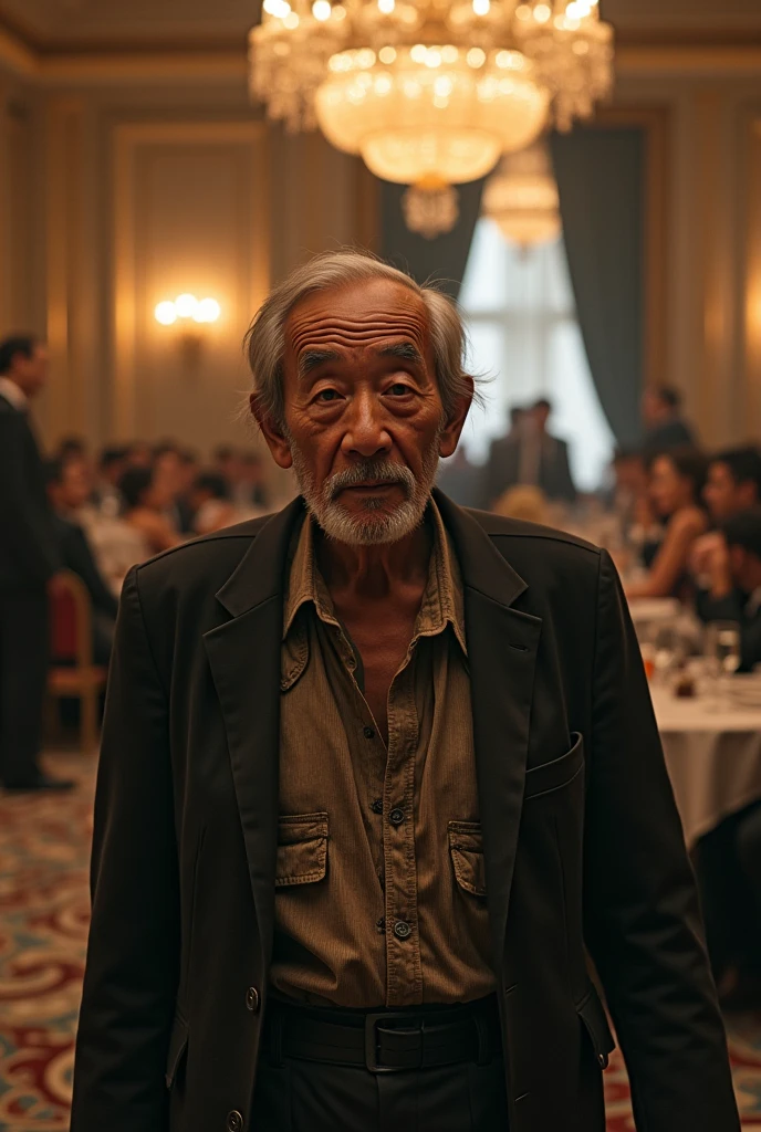 80-Year-Old Homeless Asian Man Walks Into Luxury Restaurant And Everyone Makes Fun Of Him