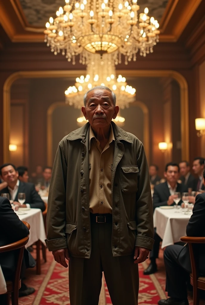 80-Year-Old Homeless Asian Man Walks Into Luxury Restaurant And Everyone Makes Fun Of Him
