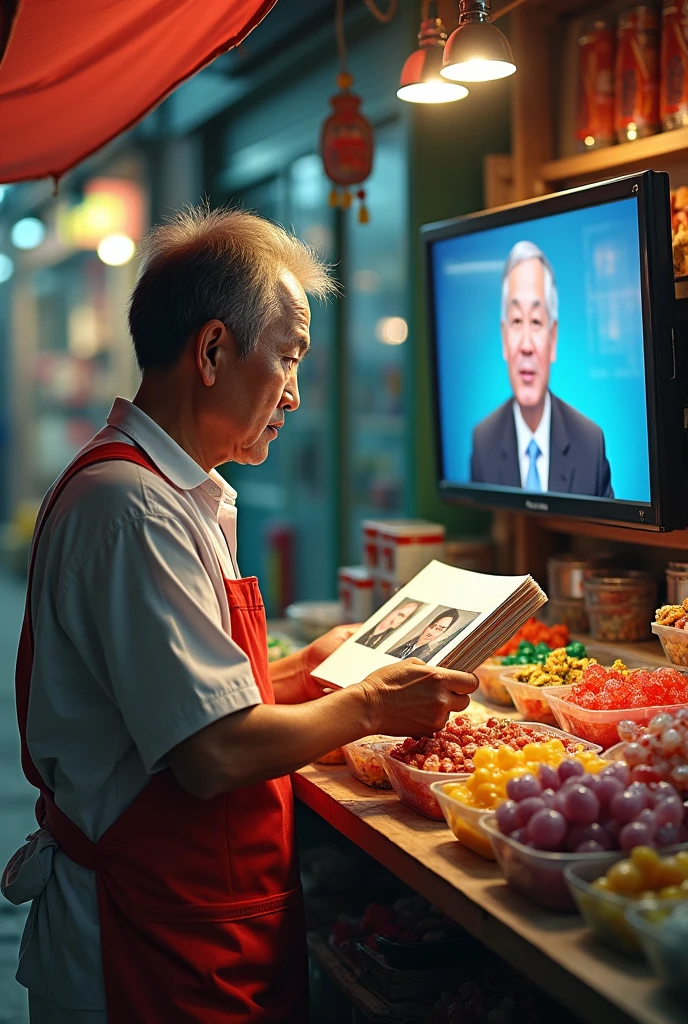 Asian Candy Vendor FINDS A PHOTO ALBUM. On the Same Day...He SEES the Man in the Photos on LOCAL TV...