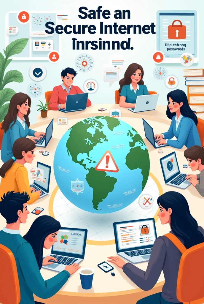 draw for safe internet connection