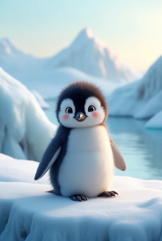 Young、Little penguin
