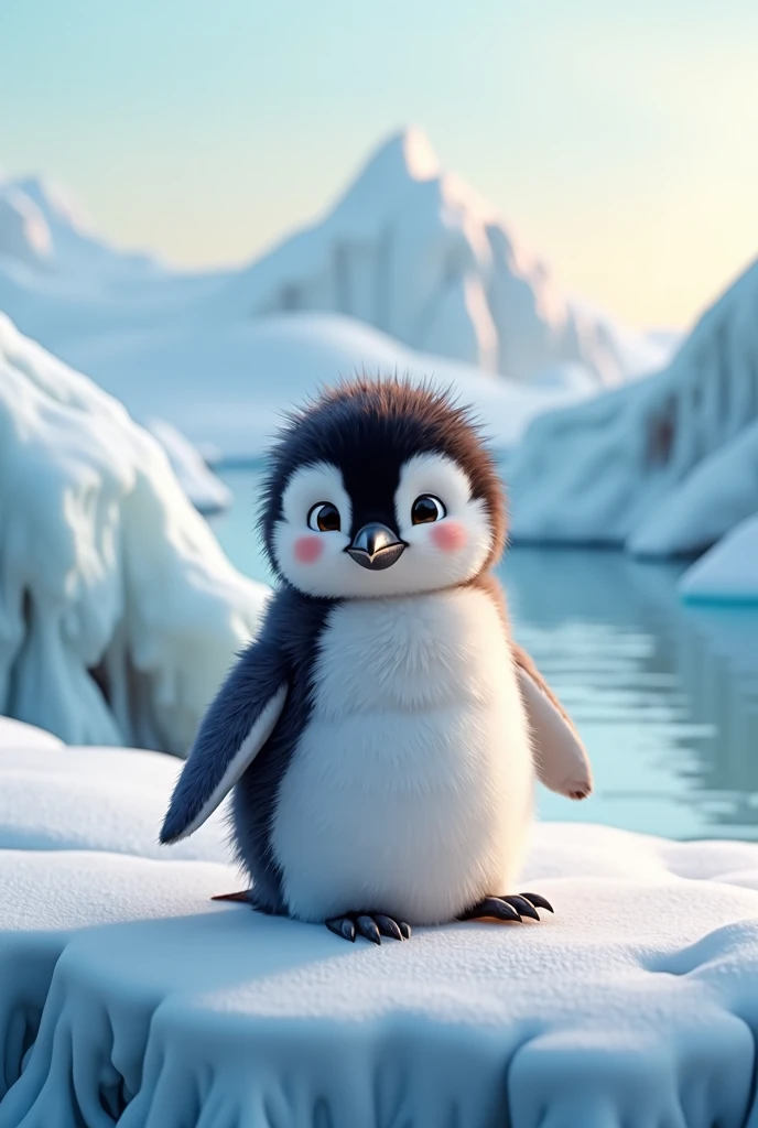 Young、Little penguin