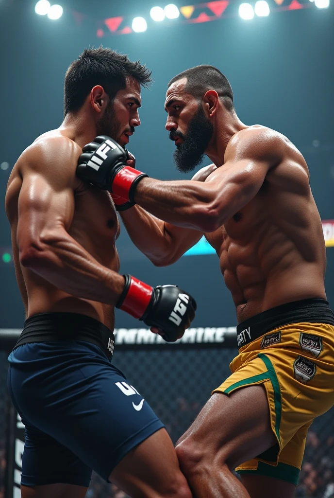 Indian defeating khabib in ufc