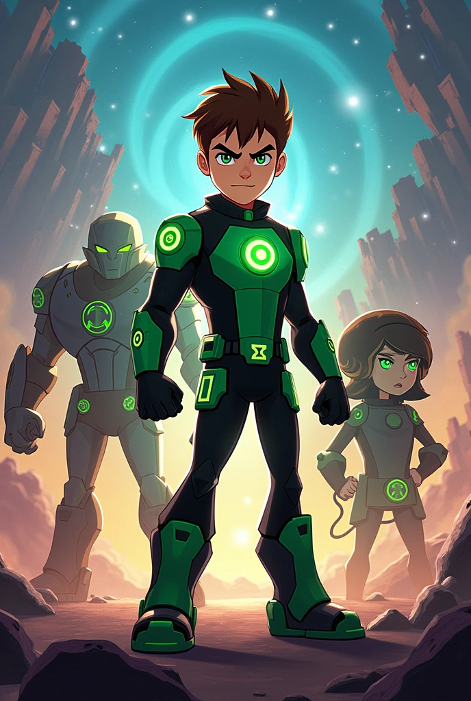 Create Ben 10 wallpaper for Vivo y17s 