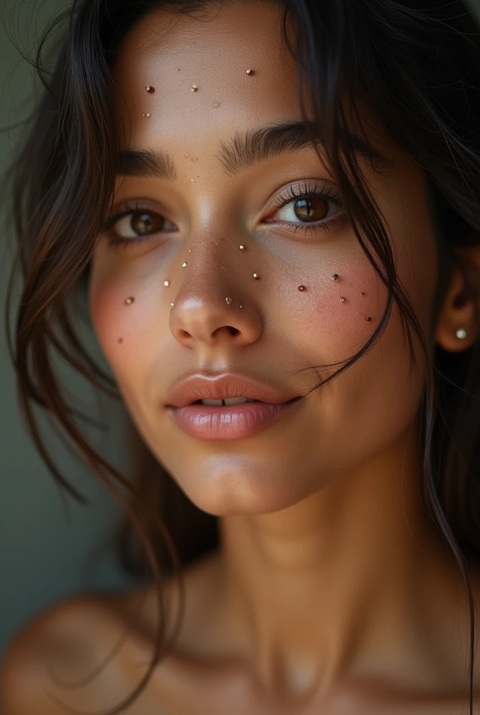 A desi girl facial with sperms