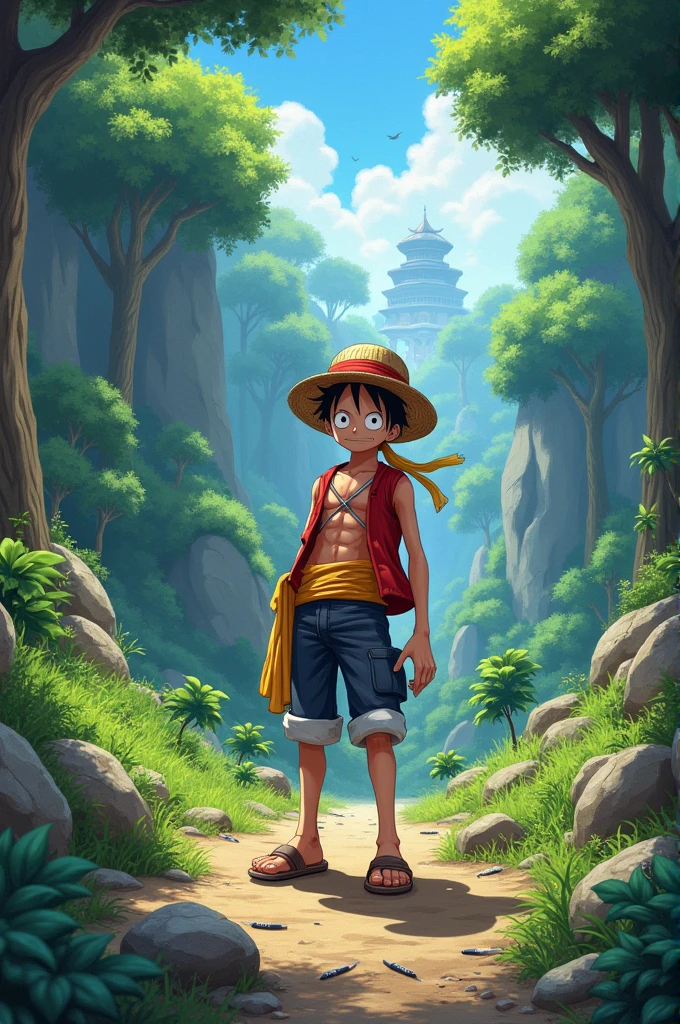 Luffy in naruto