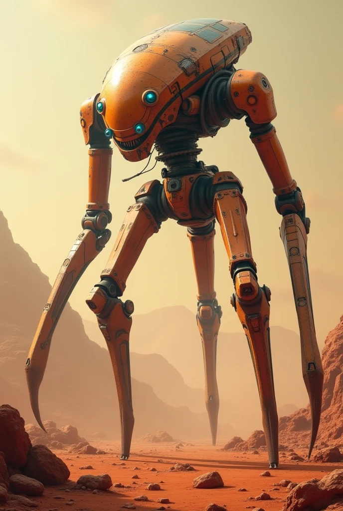 Tripod martian