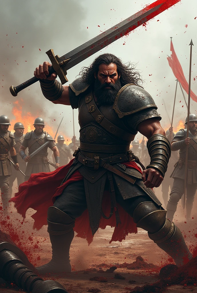 Sandor clegane fighting in war bloody
