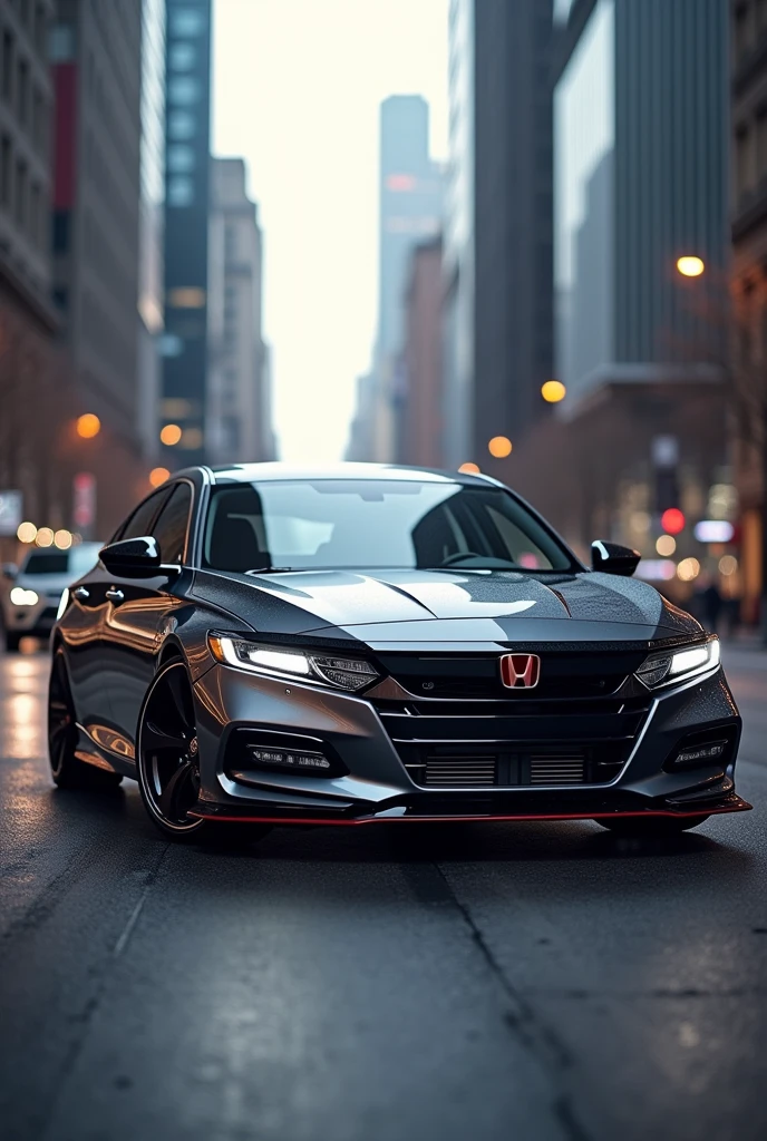 Honda accord euro r in gray colour
