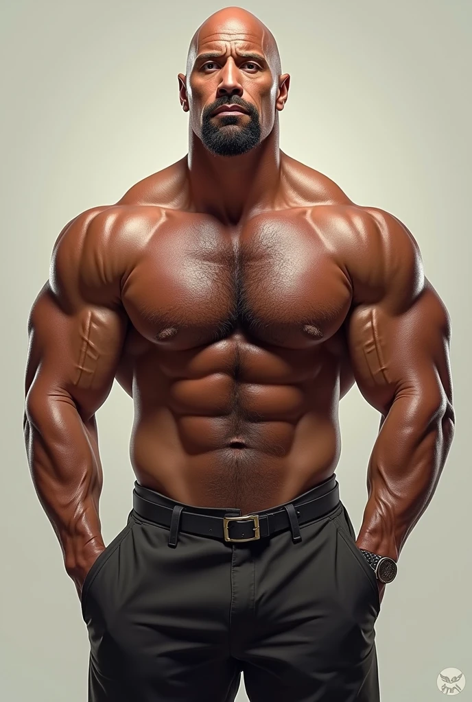 Dwayne Johnson armpit hair