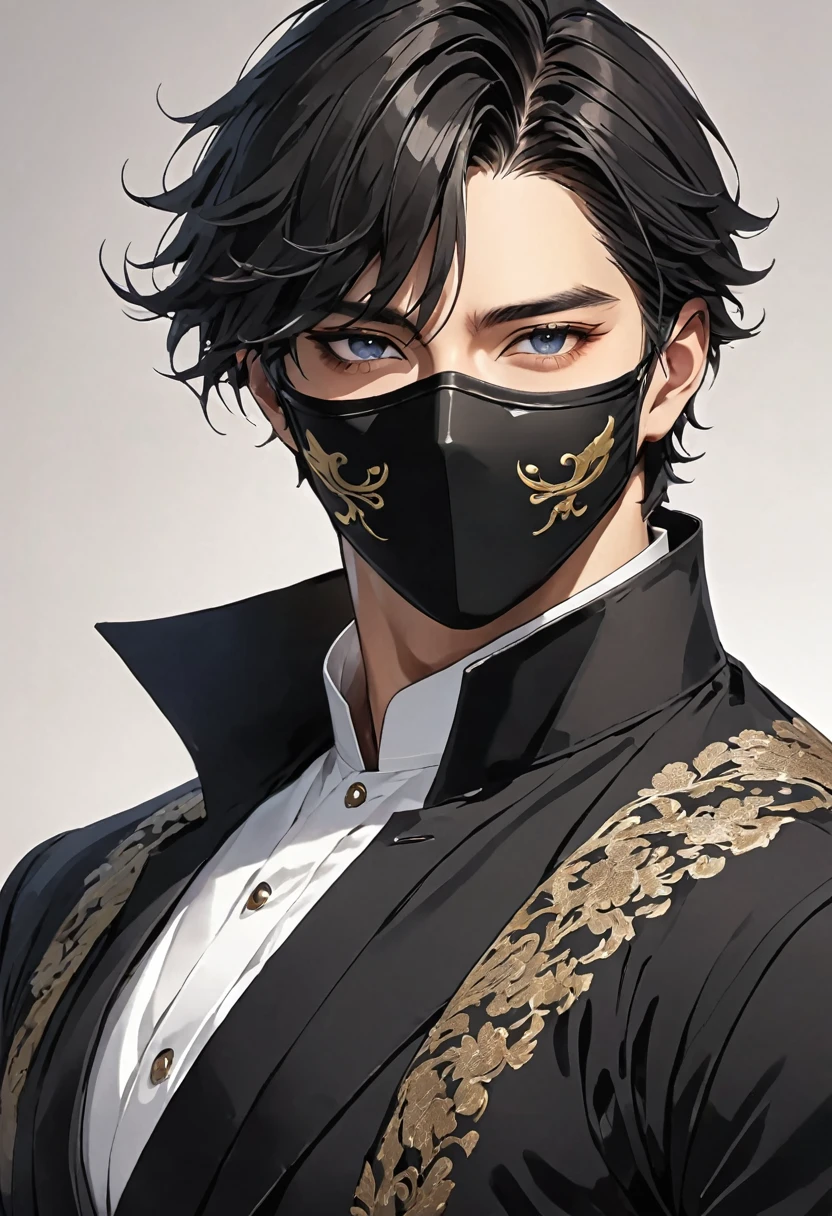 Black Mask,male,Handsome