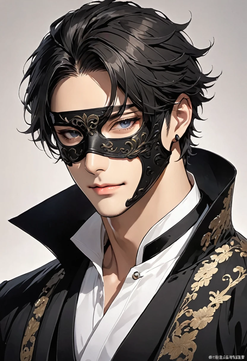Black Mask,male,Handsome