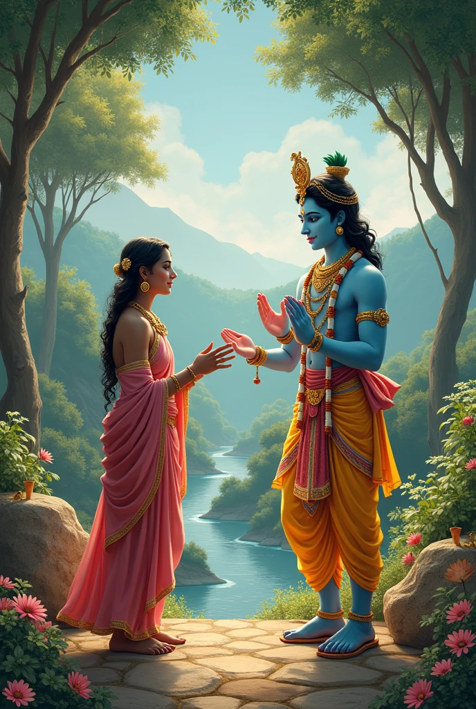 ABHISHEK WITH KRISHNA