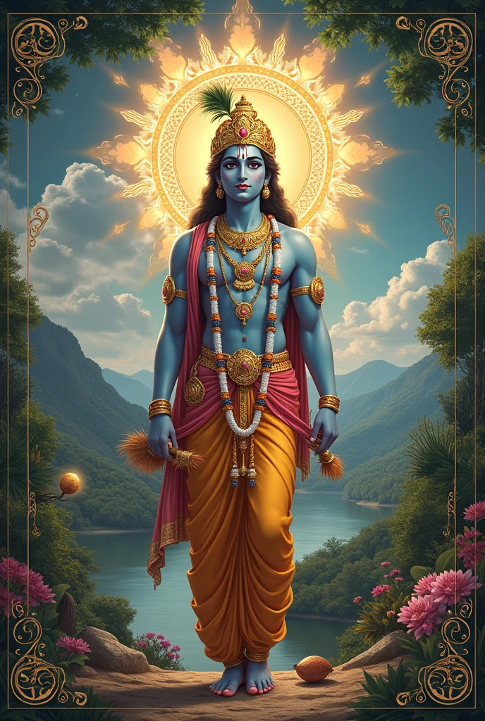ABHISHEK CHAHAN NAME WITH KRISHNA 