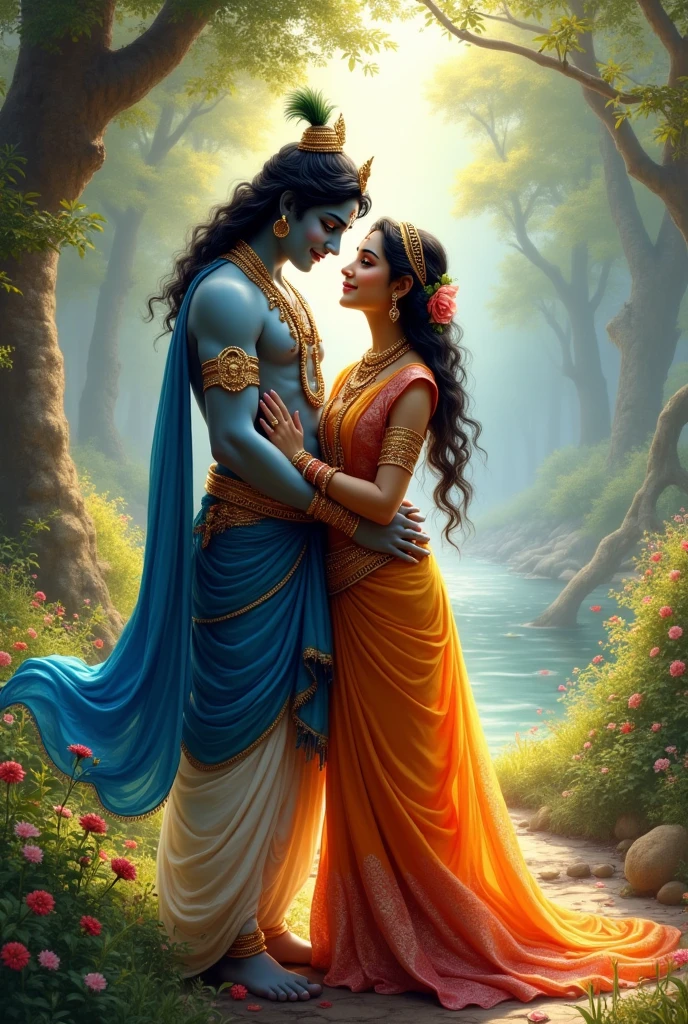 Radha and krishna