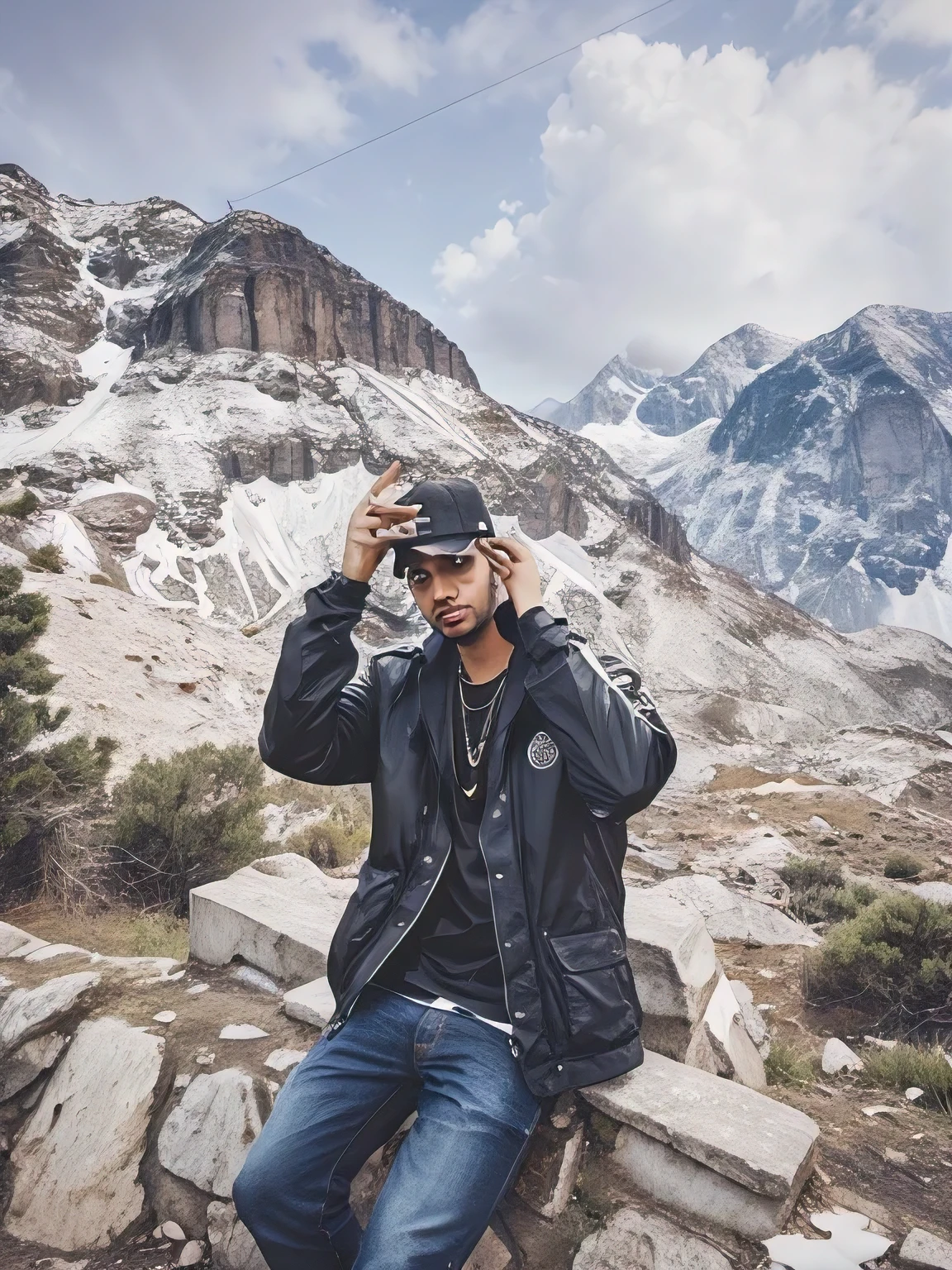 Create a cover art for rap song with hd resolution with best edit filter