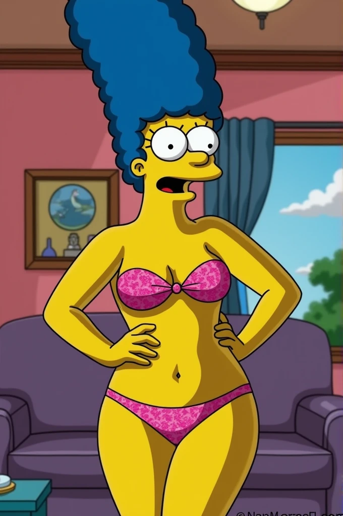 Marge simpson hot panties simpsons house
