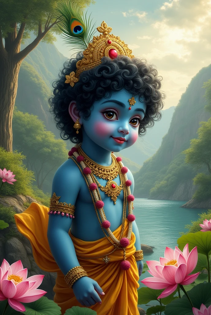 Little God Krishna