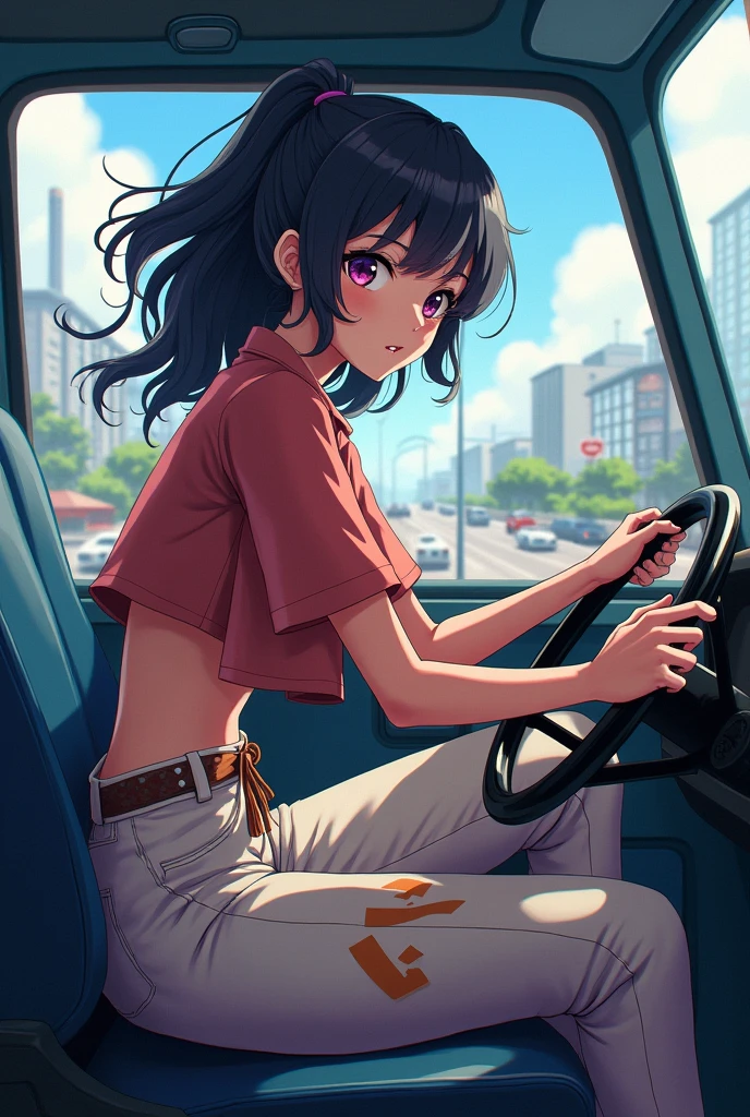 Pants Driver female anime