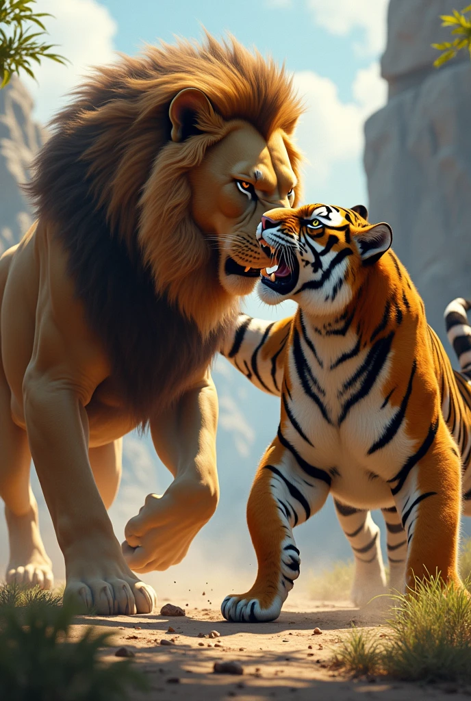 Lion vs. Tiger

Winner: Tiger