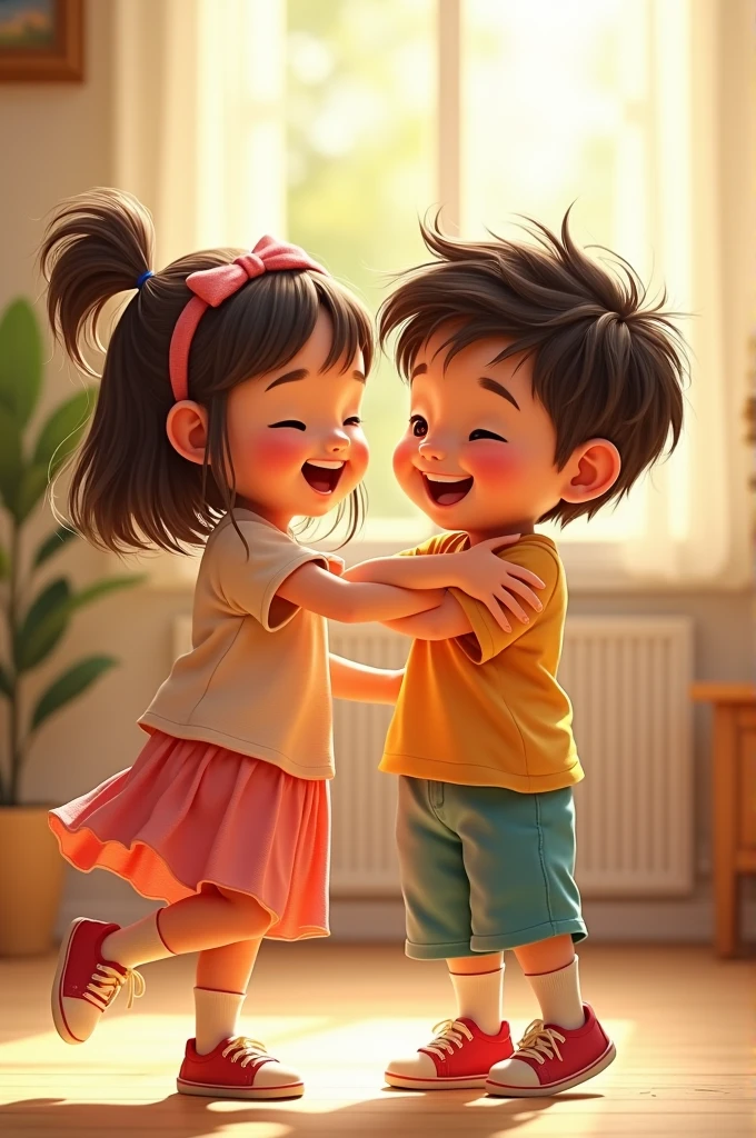 Young siblings