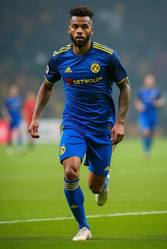 Borussia Dortmund blue uniform 
