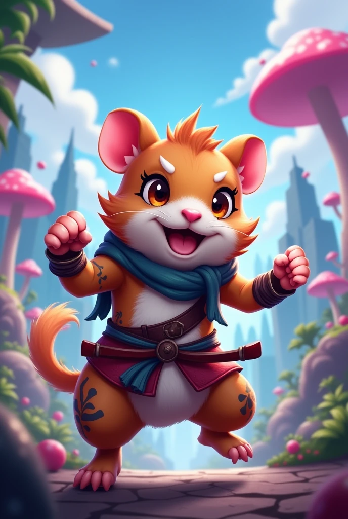 mobile legend hero badang mix guinea pig
