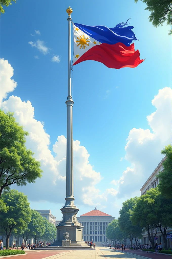 Philippine Flag Pole
