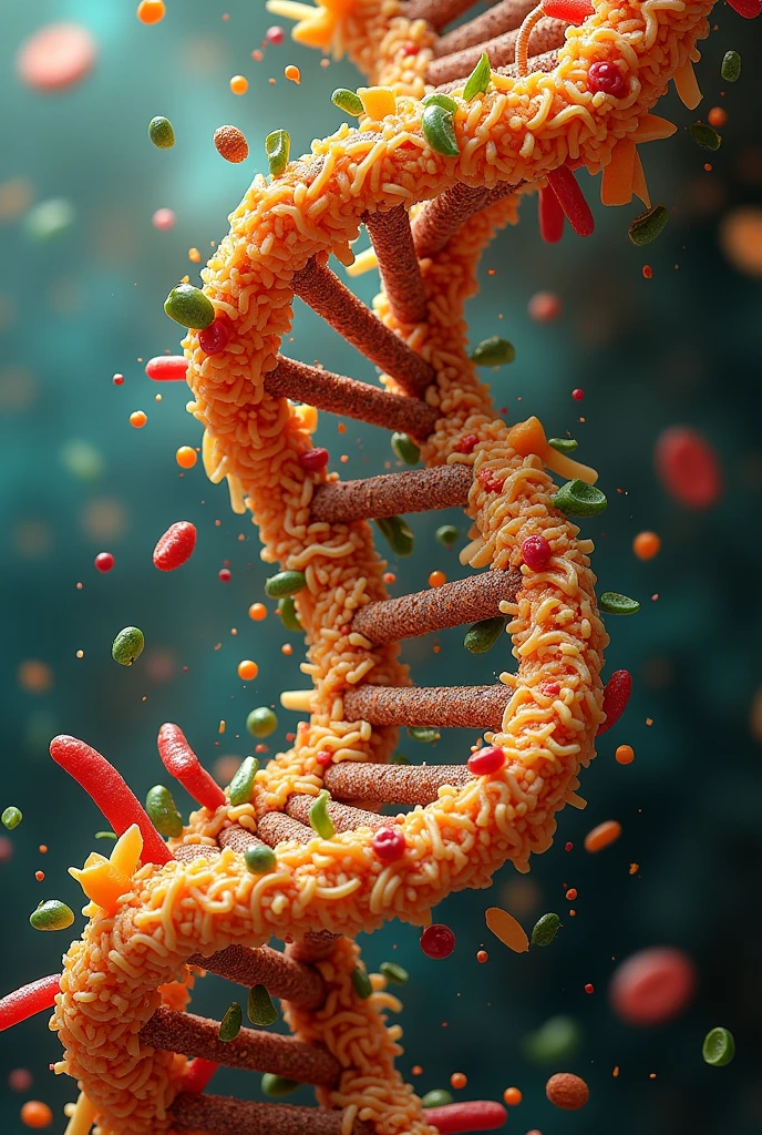 FOOD DNA with fast food and Chinese & indian cuisine