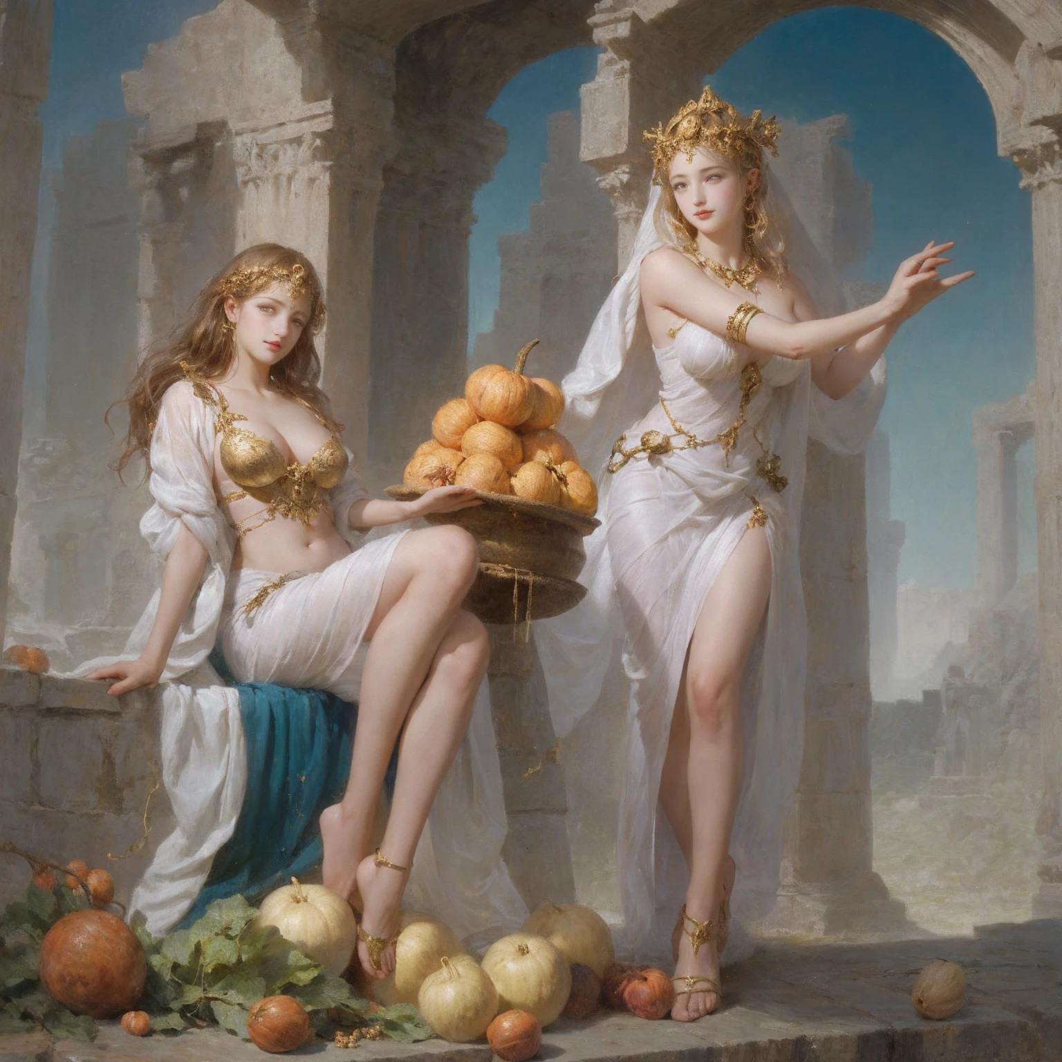Greek mythology,Goddess of harvest