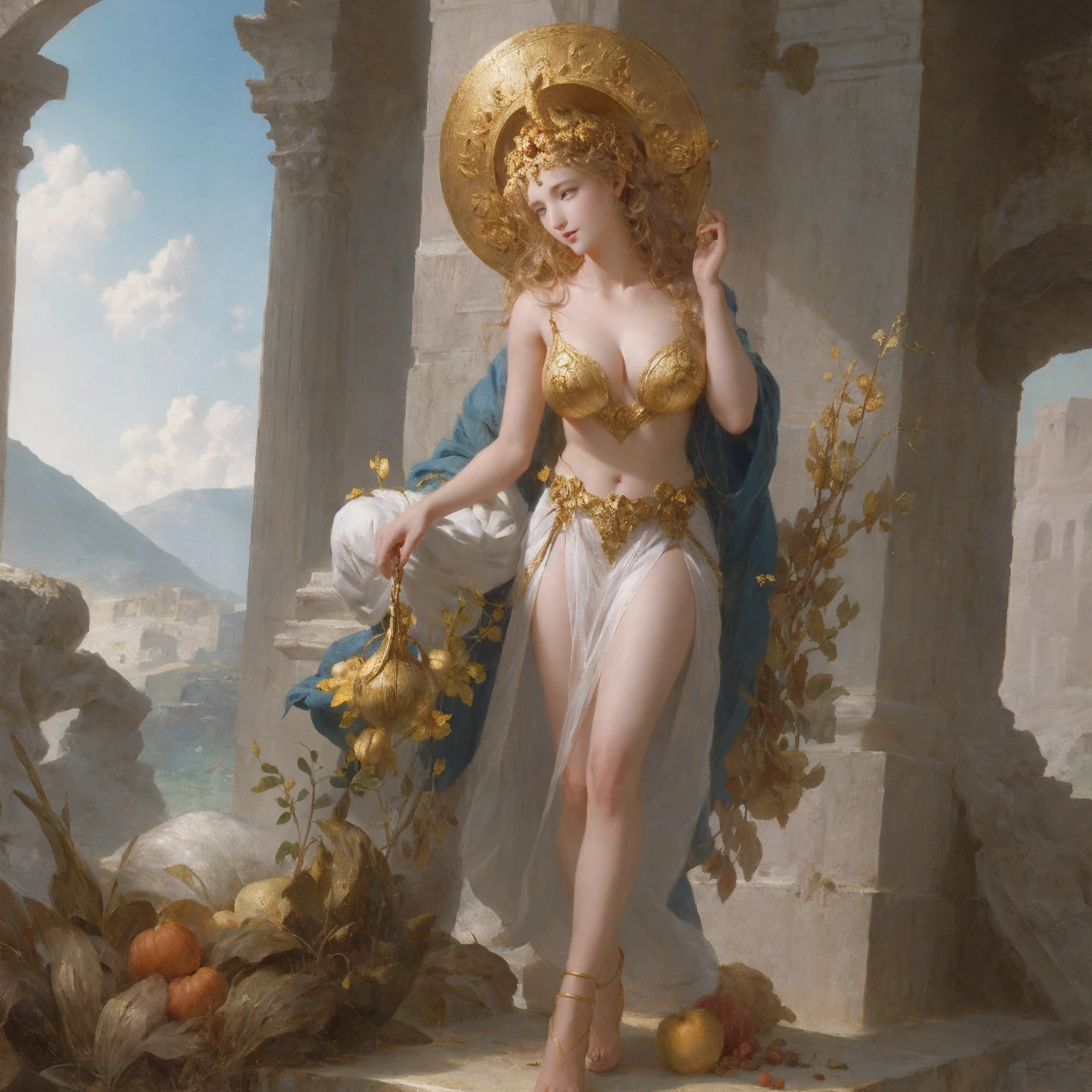 Greek mythology,Goddess of harvest