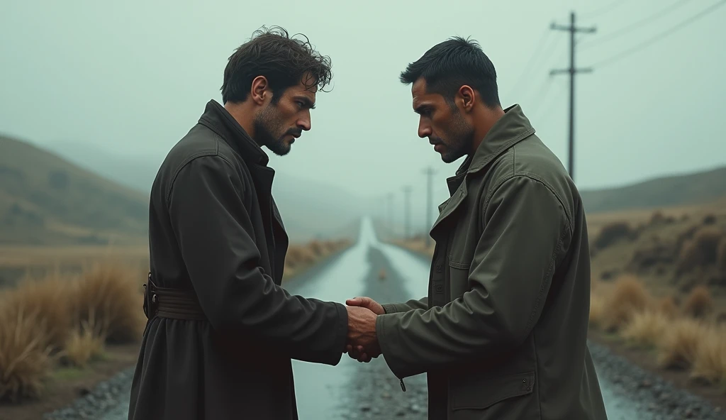 Two brothers parted away