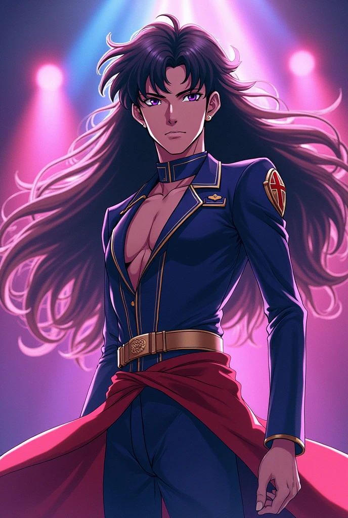 Seiya Kou hombre del grupo de los Three Lights de Sailor Moon del anime de los 90's