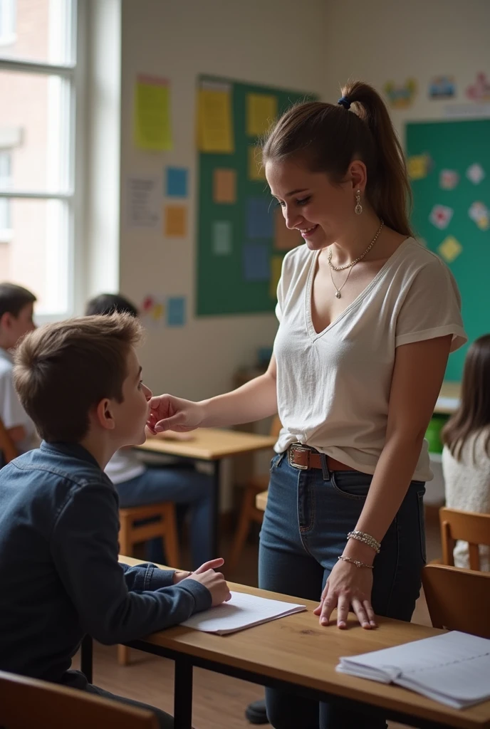 Boy fucking his teacher 