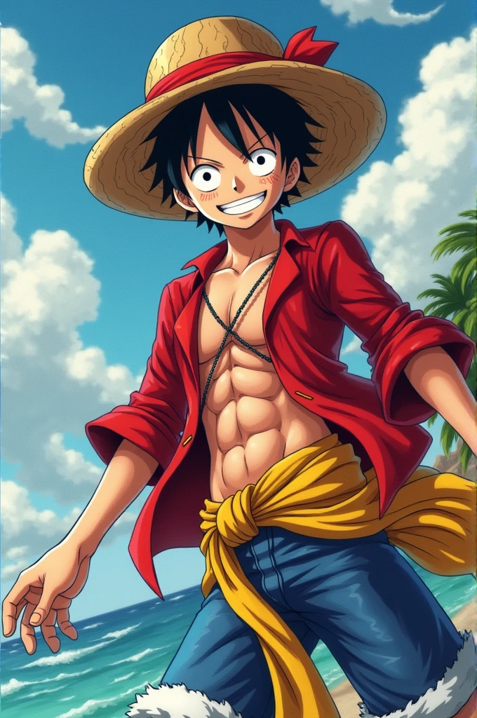 Picture of Luffy fucking Nami