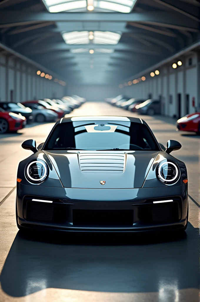 Porsche 911 in car Porsche