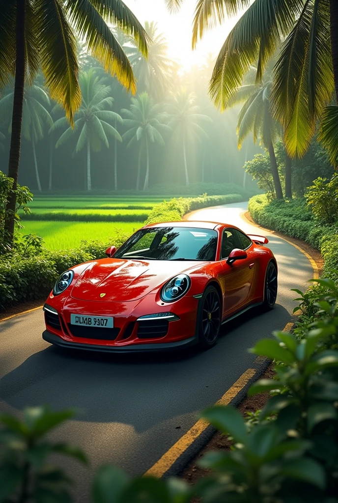 Porsche 911 in Kerala