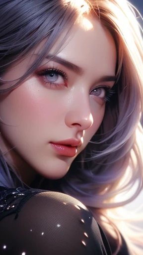 (masterpiece:1.2, best quality), high res, (realistic:1.2), 1 girl, detailed face, beautiful eyes, (finely detailed beautiful eyes: 1.2), (extremely detailed CG unity 8k wallpaper, masterpiece, best quality, ultra-detailed, best shadow), (detailed background), (beautiful detailed face, beautiful detailed eyes), High contrast, (best illumination, an extremely delicate and beautiful),1girl,((colorful paint splashes on transparent background, Dulux)), dynamic angle, beautiful detailed glow, full body, cowboy shot, white hair, purple eyes, best quality, masterpiece, (realistic:1.2), lotus flower, glowing, in the night sky, full of stars, very detail, ultra-high resolution, ultra-high quality,