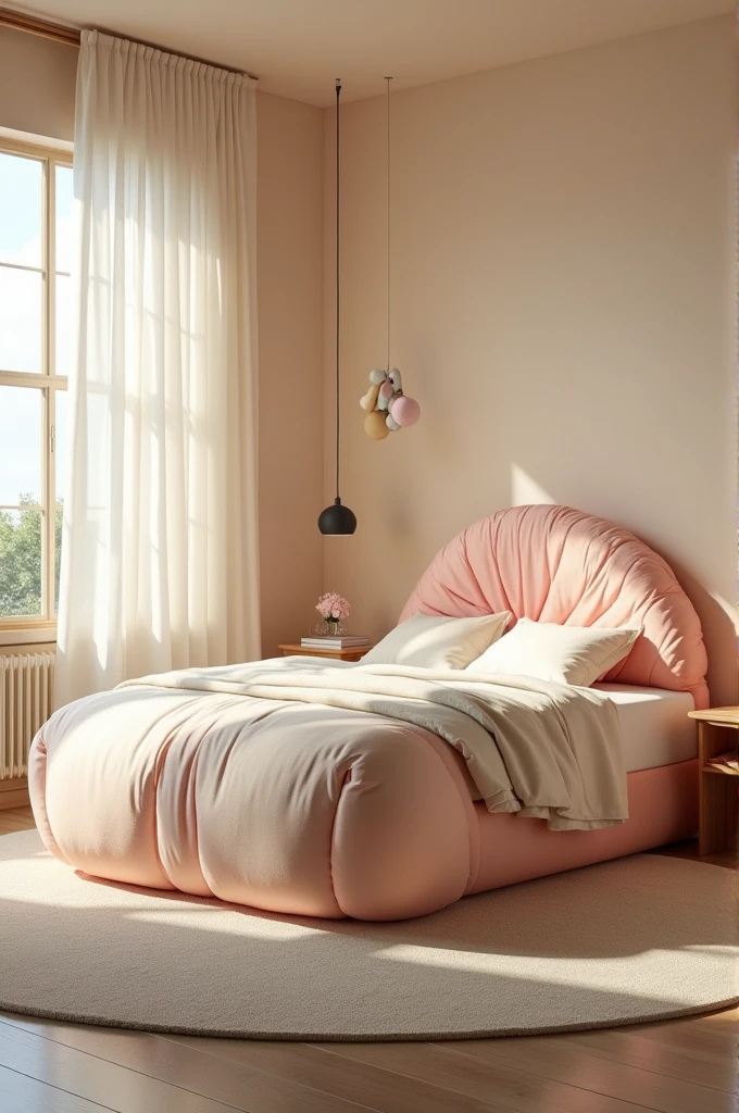 Badminton shaped bed