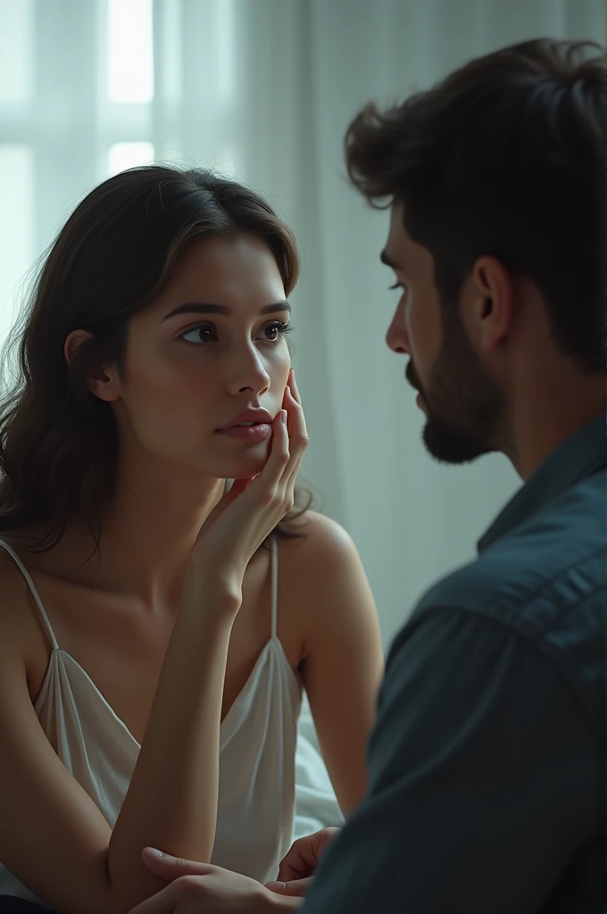 A woman talking to her who is