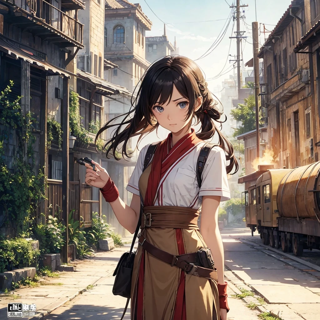 Cover "A journey of nostalgia" There are 3 characters, all male.