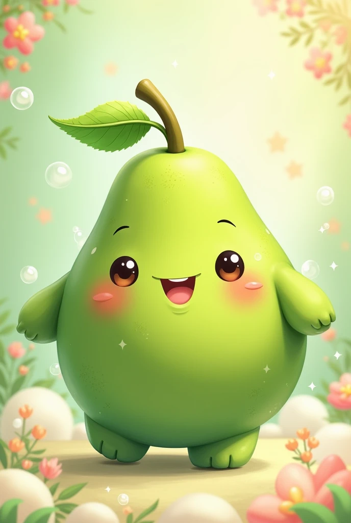 Green Tuna Fruit ( kawaii)