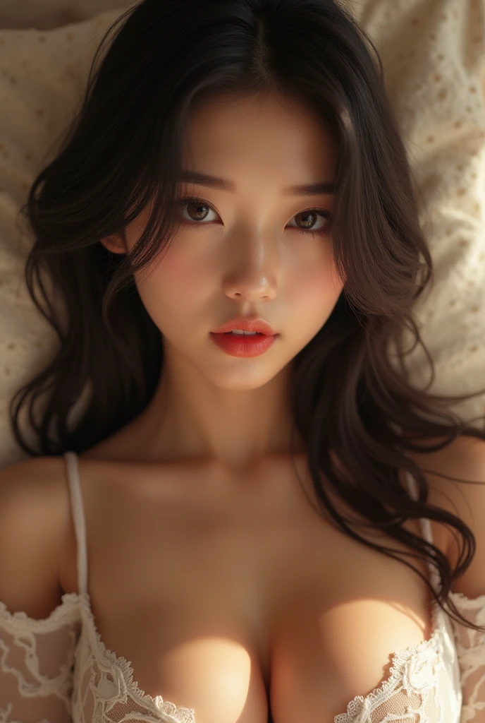 Sexy realistic busty Korean