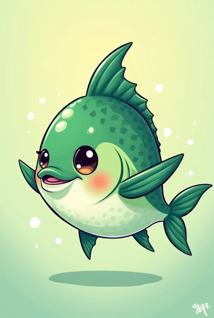 Green tuna ( kawaii)